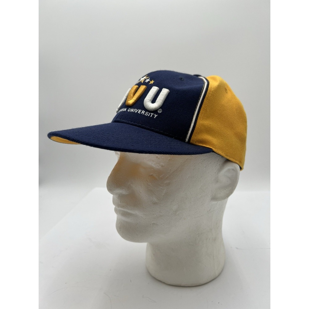 Vintage Steve & Barry's WVU West Virginia Mountaineers Fitted Hat 7 1/4